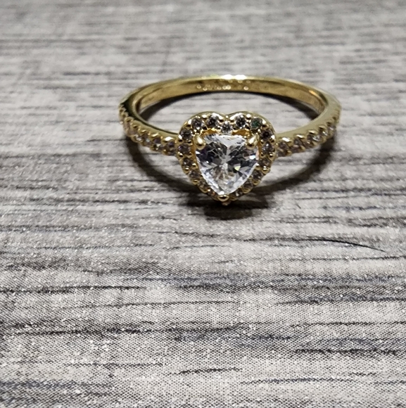 Pandora Elevated Heart Ring Size 58 - Picture 4 of 8